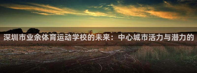 JJB竞技宝官网下载平台注册要钱吗：深圳市业余体育运动学校的