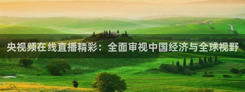 nba直播 极速：央视频在线直播精彩：全面审视中国经济与全球视野