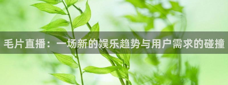 极速体育低调无插件直播：毛片直播：一场新的娱乐趋势与用户需求的碰撞